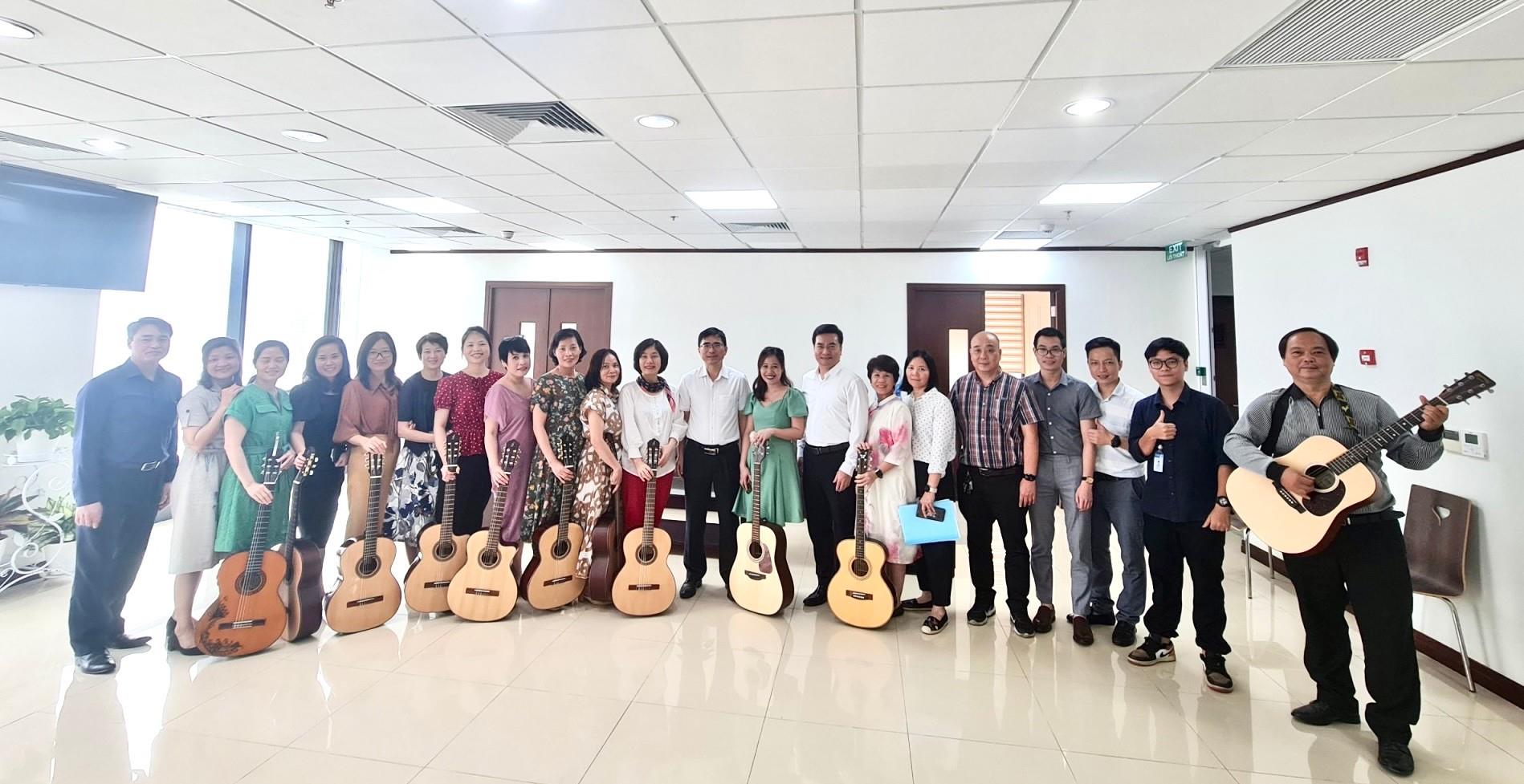 Câu lạc bộ Guitar VNPT VinaPhone: Nơi đắm chìm trong cảm xúc âm nhạc đam mê