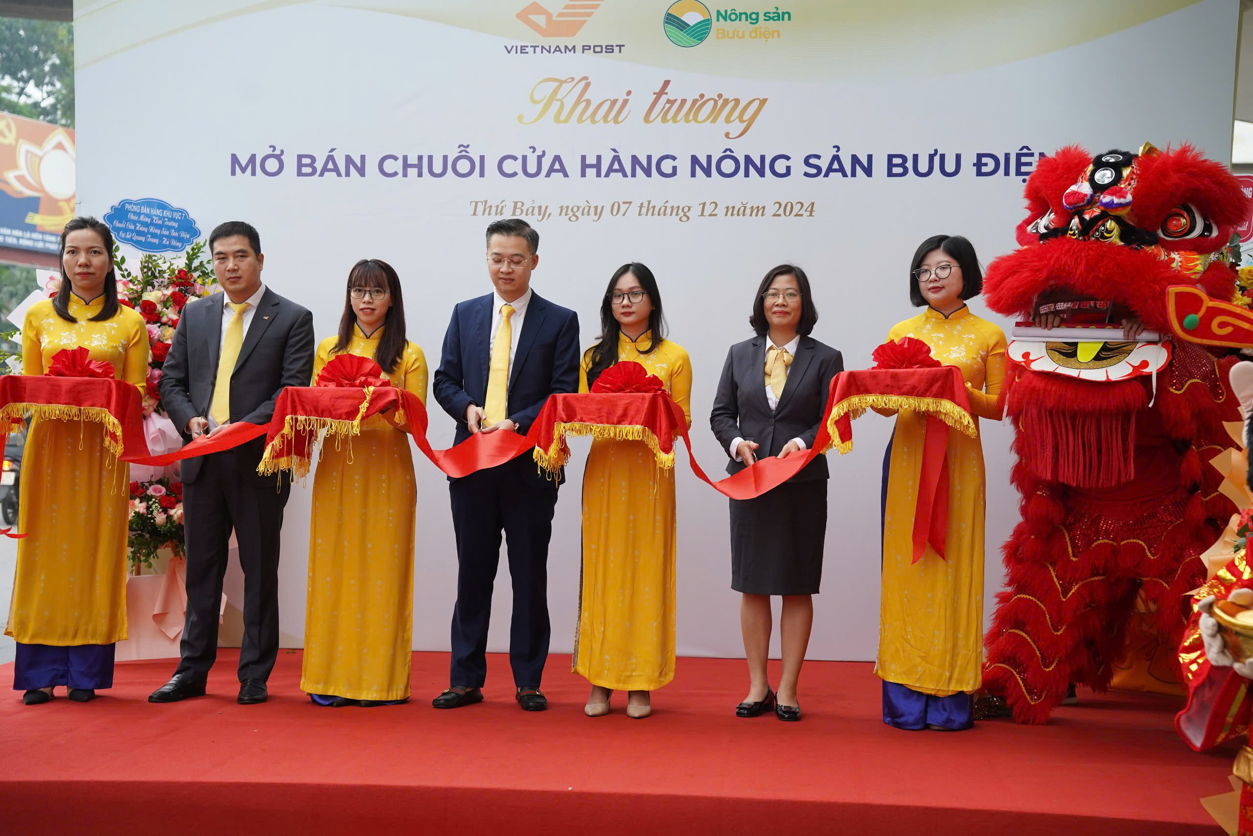 Bưu điện Việt Nam khai trương chuỗi cửa hàng nông sản Bưu điện