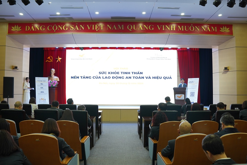 Tổng công ty Bưu điện Việt Nam tổ chức Hội thảo: Sức khỏe tinh thần _ Nền tảng của Lao động an toàn và hiệu quả