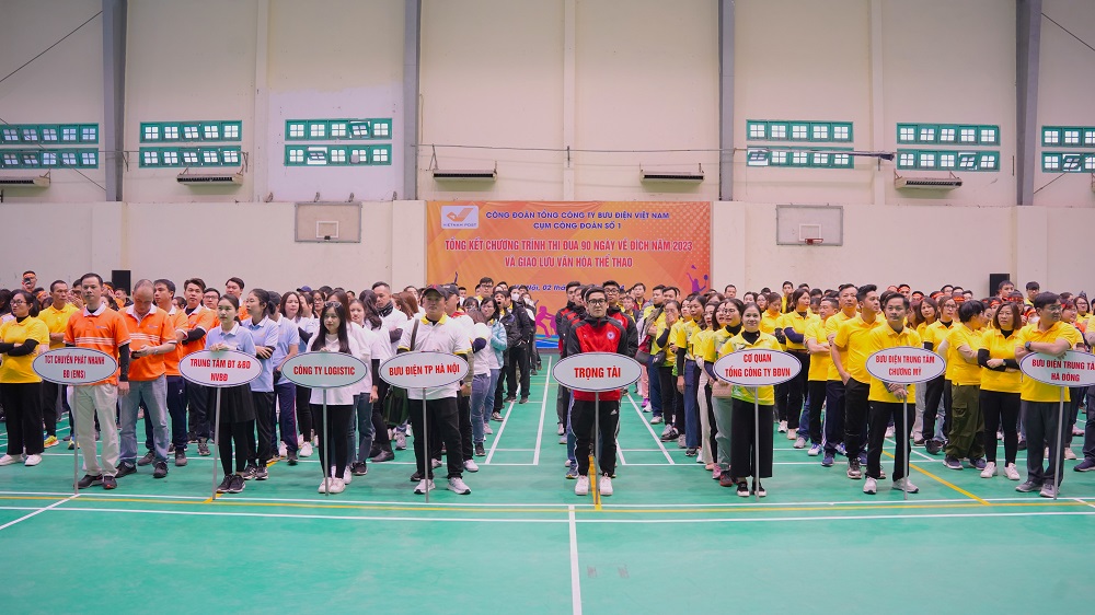 Các Đoàn viên Công đoàn sôi nổi tham gia Hội thao Cụm Công đoàn số 1 năm 2024