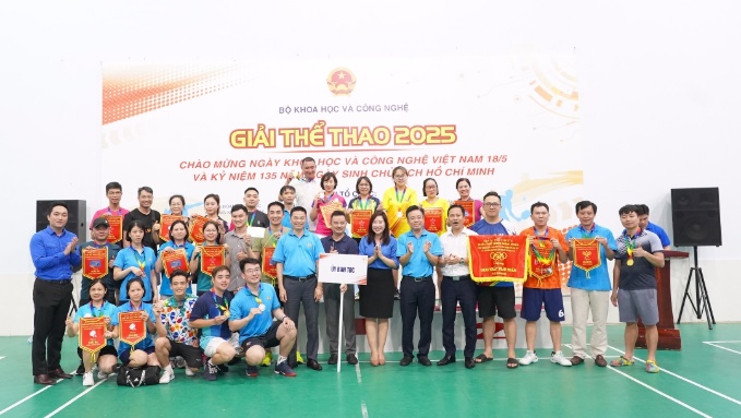 Hội thao Bộ KH&CN 2025: Gắn kết tinh thần - khỏe để sáng tạo và cống hiến