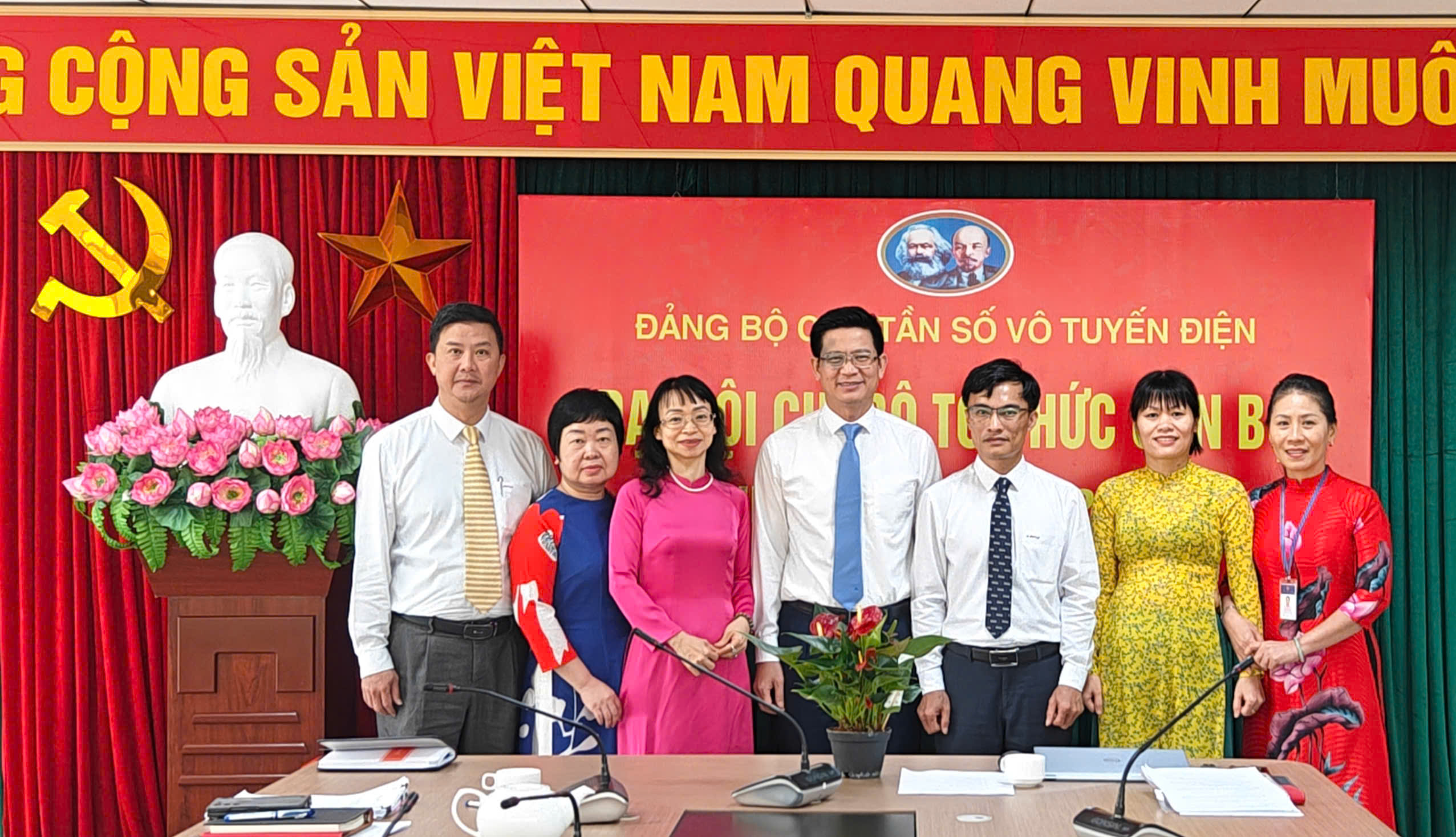 Đảng bộ Cục Tần số vô tuyến điện tổ chức thành công Đại hội các Chi bộ trực thuộc nhiệm kỳ 2025 - 2027