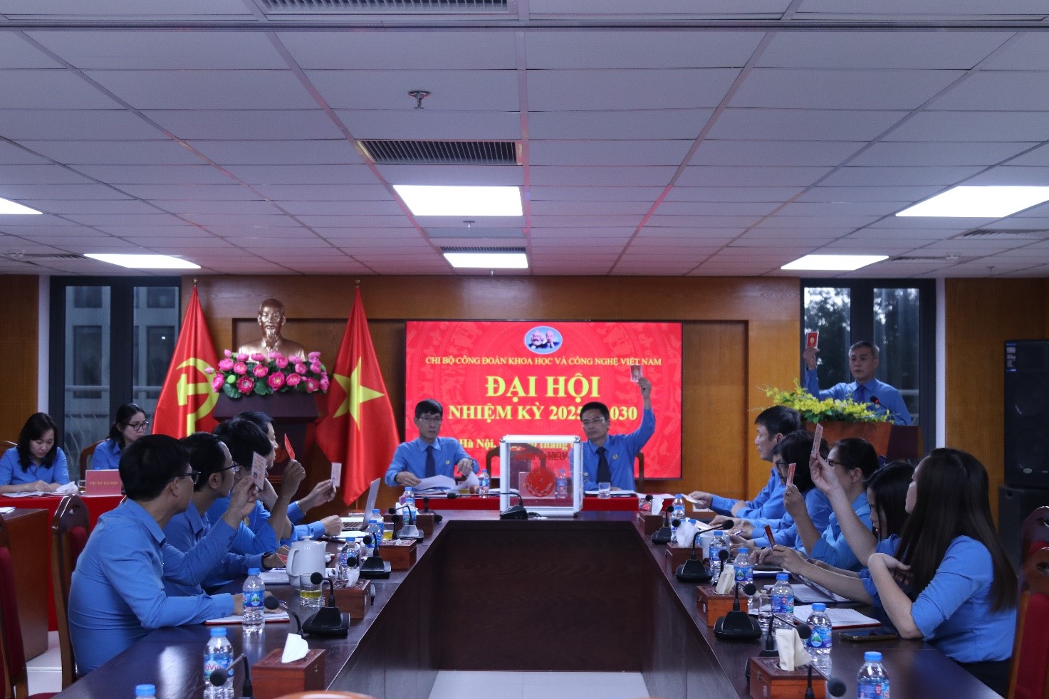 Đại hội Chi bộ Công đoàn Khoa học và Công nghệ Việt Nam nhiệm kỳ 2025-2030